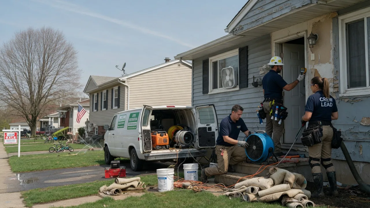Flood Cleanup in Granville, IL near me